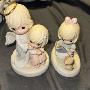 Precious Moments “Always by your side” 2005 & “godchild close to my heart” 2000